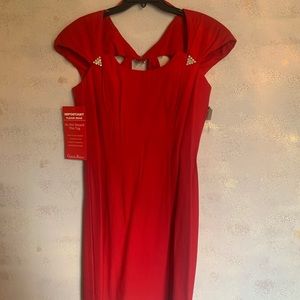 Red Night Way Collection Dress